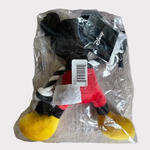 🥳HP🥳🎉 PETS TOY Mickey Mouse Plush Toy with Rope Arms - Picture 2 of 3